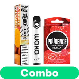 Combos Waka Solo Vape 2 + Prudence Preservativos x 3 Und