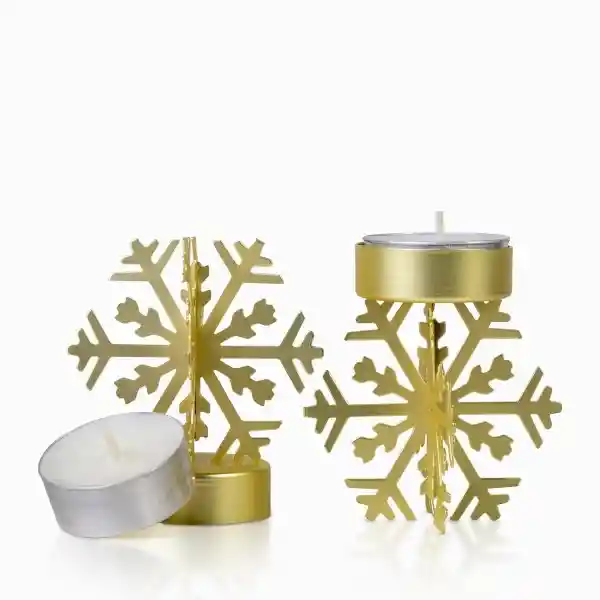 Candelabro Snowflake Ambiente Gourmet