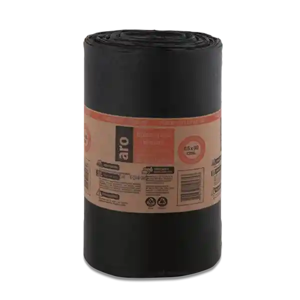 Aro Bolsa Basura Negra 65 x 80 cm