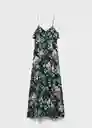 Vestido Volare Negro Talla S Mujer Mango