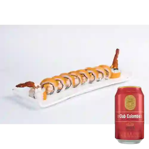 Combo Sweet Kyoto Roll + Club col. Roja Lta 330ml