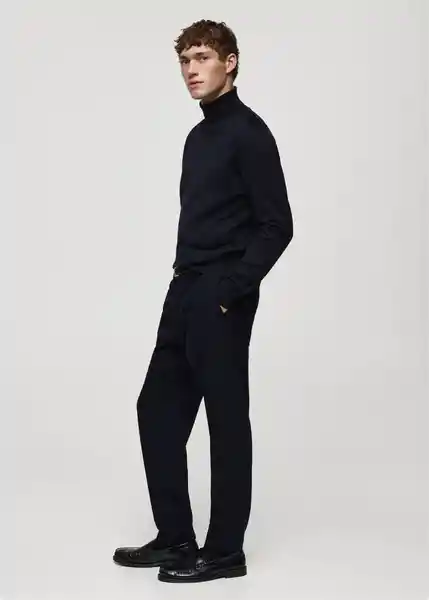 Buzo Jersey Willyt Navy Talla XL Hombre Mango