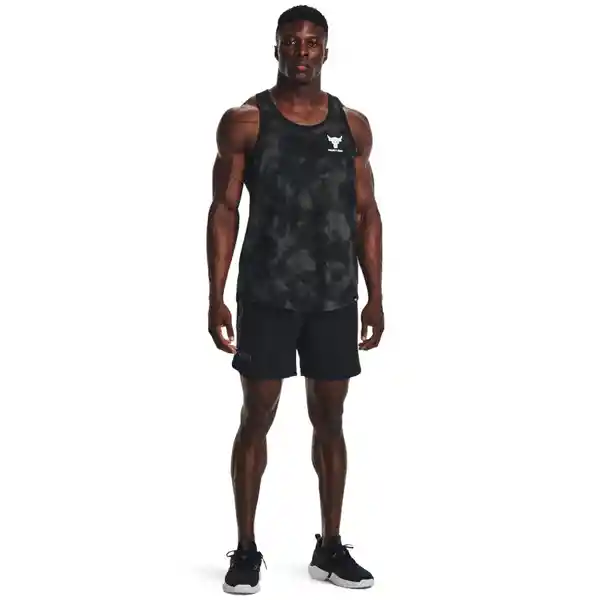 Under Armour Short Project Rock Unstoppable Hombre Negro T.XL