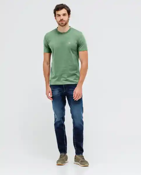 Camiseta Verde Suculenta Talla L Rifle100e001