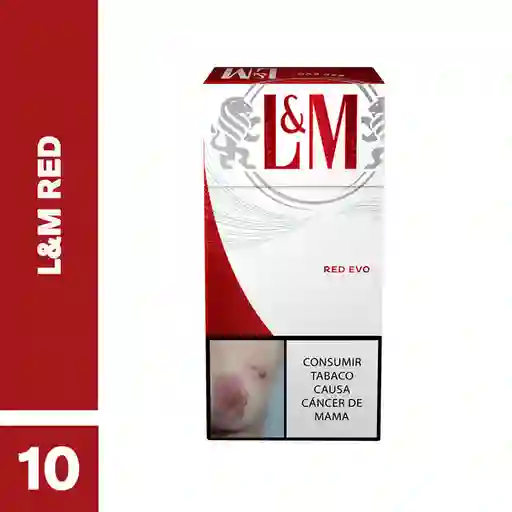 L&M Red ​x 10 Cigarrillos