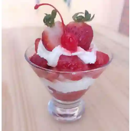 Fresas con Crema