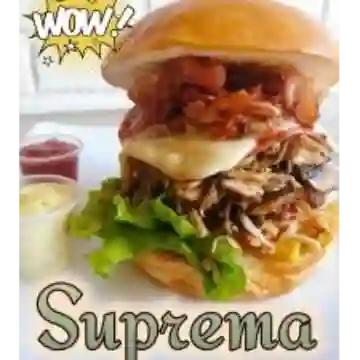 Hamburguesa Suprema.