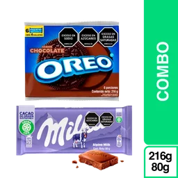 Combo Milka Oiginal + Oreo Chocolate