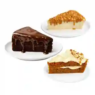 Torta chocolate + 4 leches + zanahoria