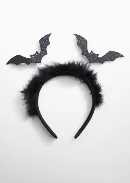 Diadema Niebla Negro Talla 99 Niña Mango