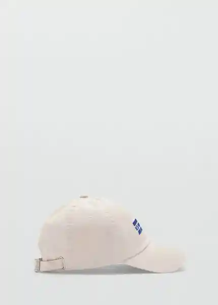 Gorra Beach Offwhite Hombre Mango