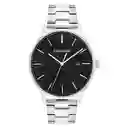 Reloj Linked Para Hombre Color Plateado 25200053 Calvin Klein