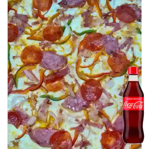 Combo Super Especial + Coca-Cola Sabor Original 350 ml