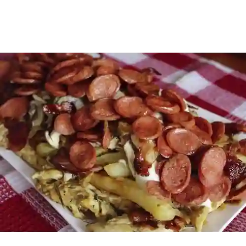 Salchipapa Especial