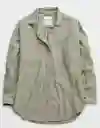 Camiseta Aerie Verde Talla: LARGE 3623331 American Eagle