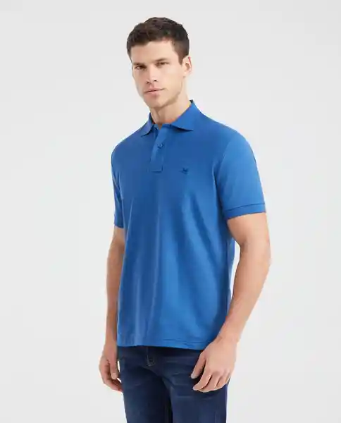 Camiseta Polo Clasic Azul Zarpar Oscuro M Chevignon