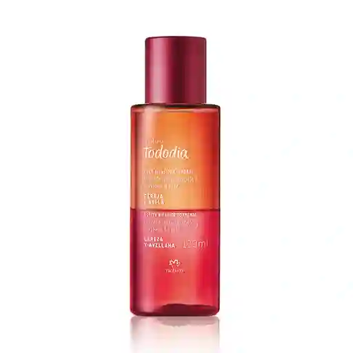 Aceite Bifásico Corporal Cereza y Avellana Tododia
