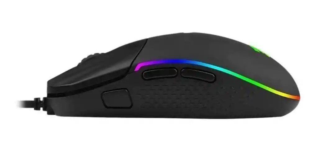 Redragon Mouse De Juego Invader M719-rgb Negro