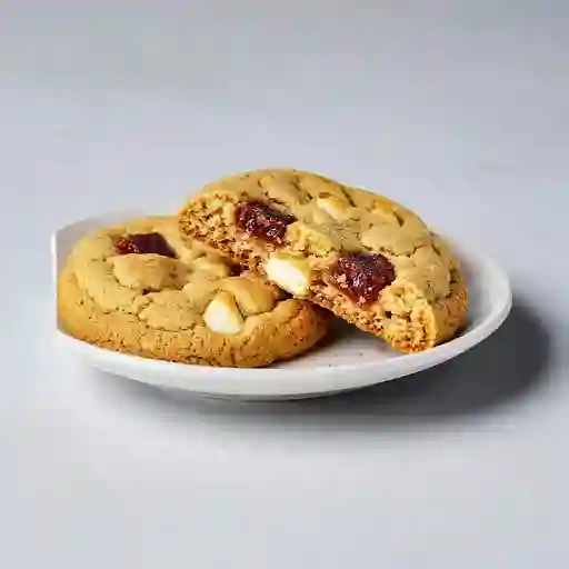 Galleta De Chocolate Blanco Y Bocadillo