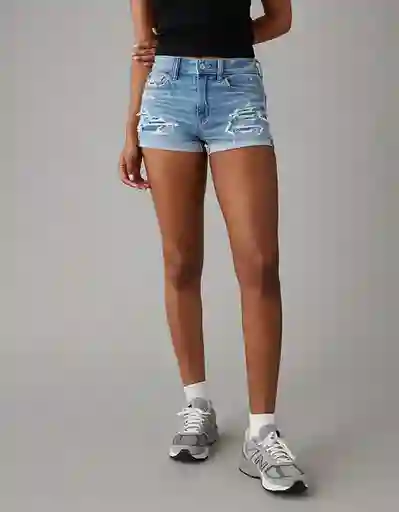 Short Mujer Azul Talla 6 American Eagle 13337749