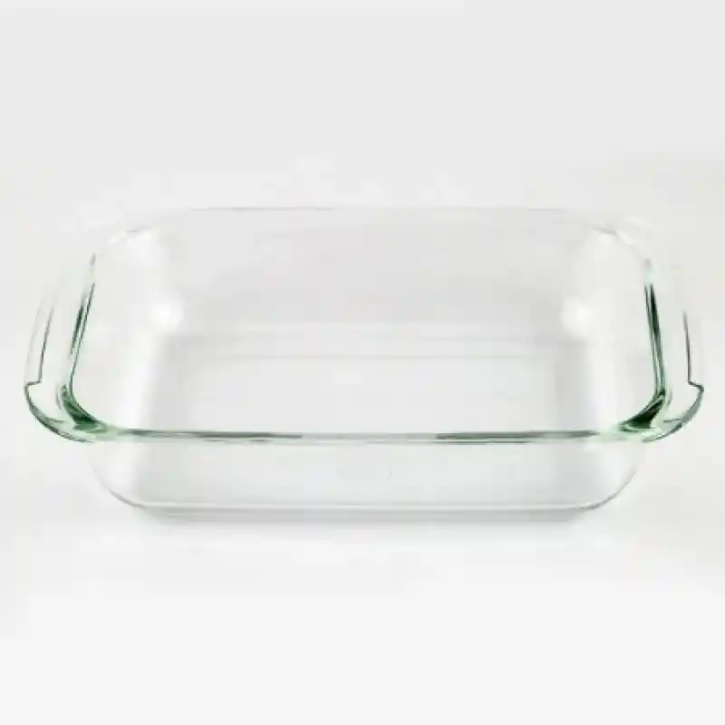 Refractaria Rectangular 0.7 L. - 24.9 x 22 x 5.3  cm en Alto Borosilicato Que Resiste Hasta 230 Grados Celsius. Los Materiales Del Producto Son Inodoros. Sku 207422