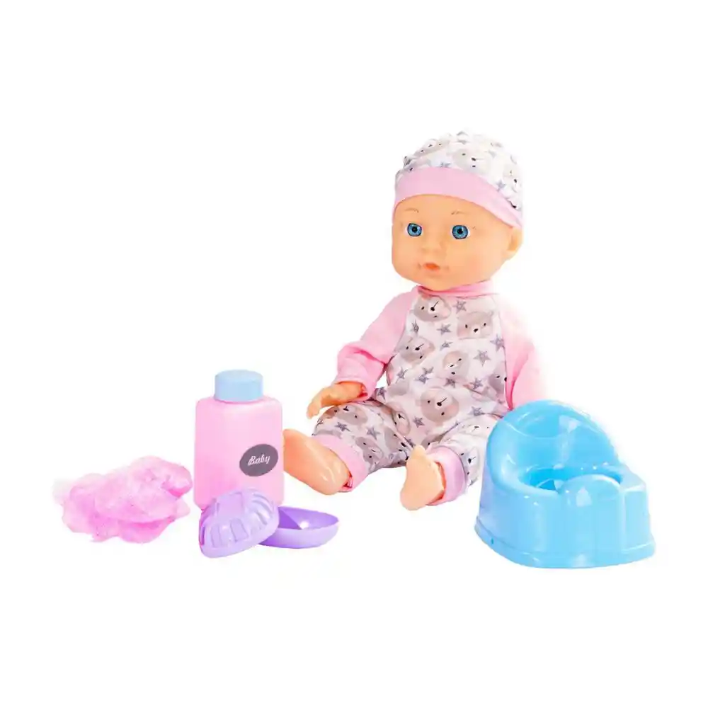 Muñeca Con Accesorios y Mica Mom