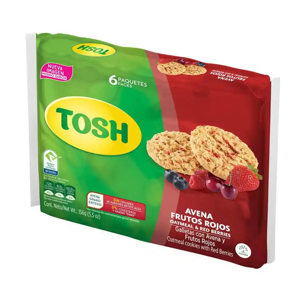 Galleta Frutos Rojos Tosh