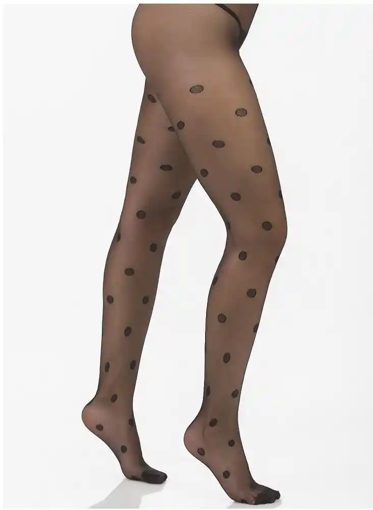 Media Velada Diseño Luna Xl-negro