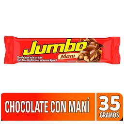 Jumbo Chocolatina Maní 
