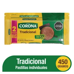 Corona Chocolate de Mesa Tradicional Pastillado
