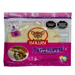 Tortilla Balubi (240 Gr)