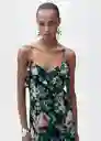Vestido Volare Negro Talla S Mujer Mango