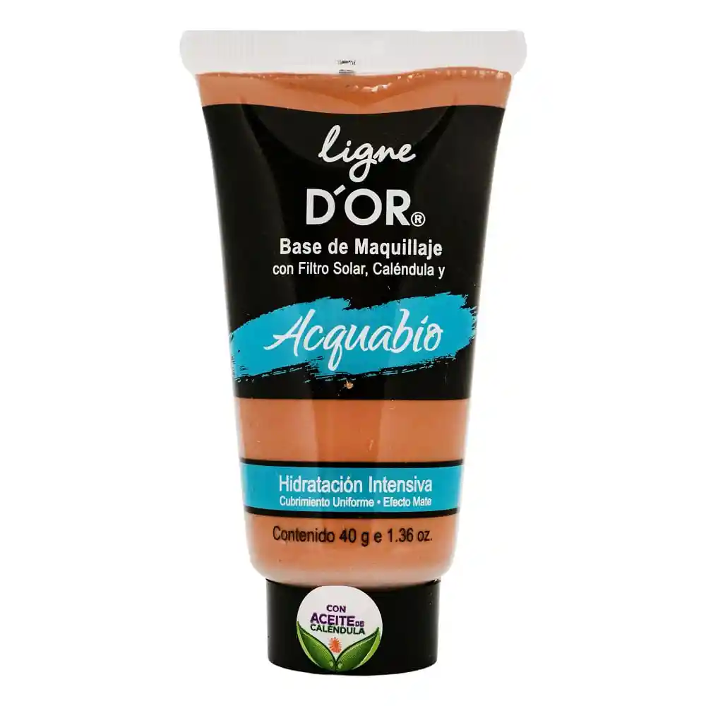 Base Ligne Dor Maquill Acquabi Porce
