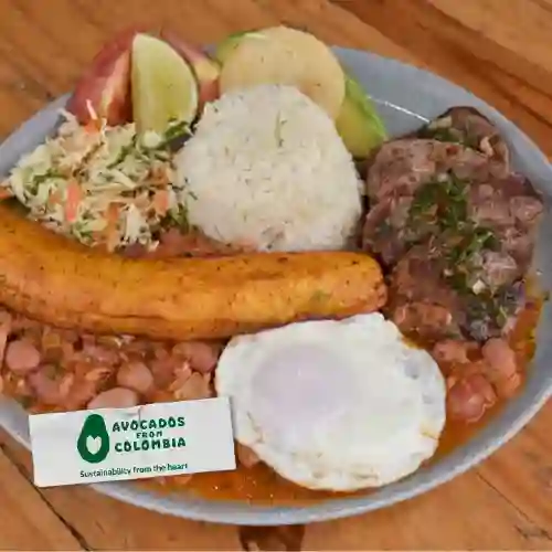 Bandeja Montañera con Res