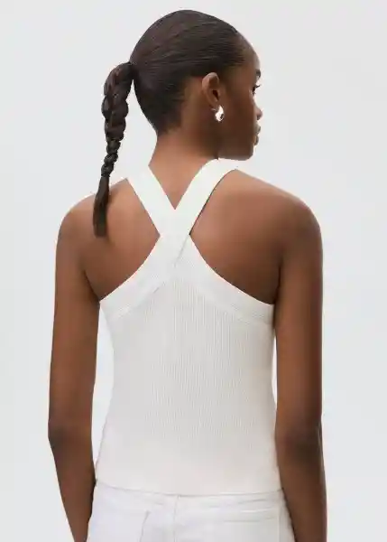 Top Elena2 Offwhite Talla 19 Teen Niñas Mango