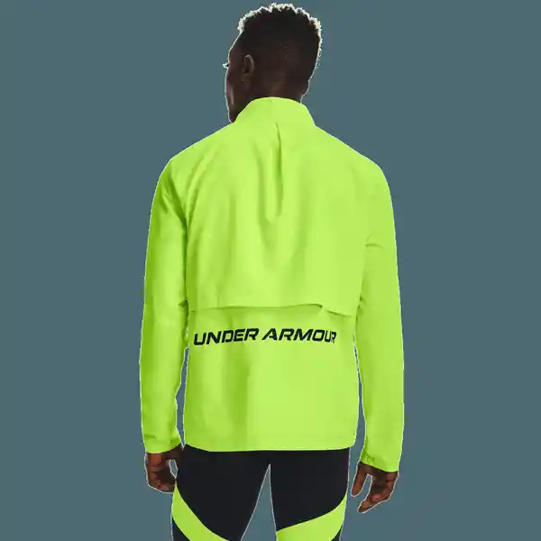 Under Armour Chaqueta Stor Run Hombre Verde MD 1376797-369