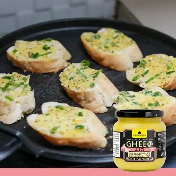 Karavansay Mantequilla Clarificada Ghee de Ajo sin Sal