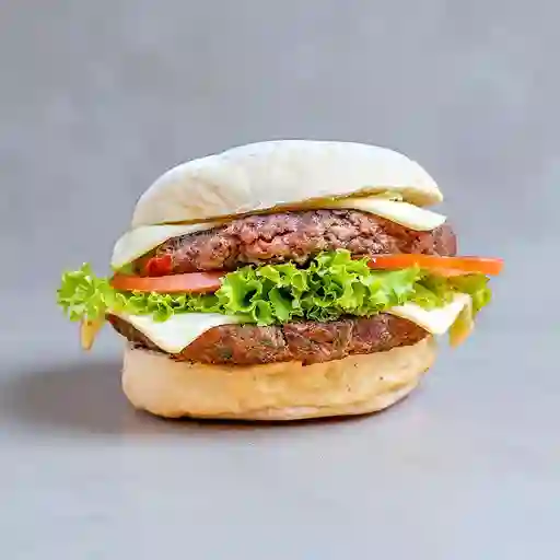 Hamburguesa el Remolque Doble