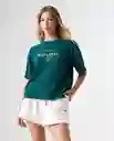 Camiseta Mujer Verde Talla S 602G002_VER195220 Americanino