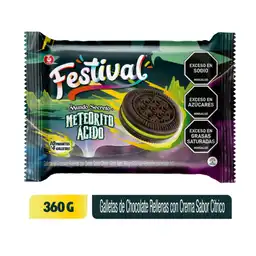Galleta Festival Mundos Secretos Bolsa x 360 g x 4 Unidades