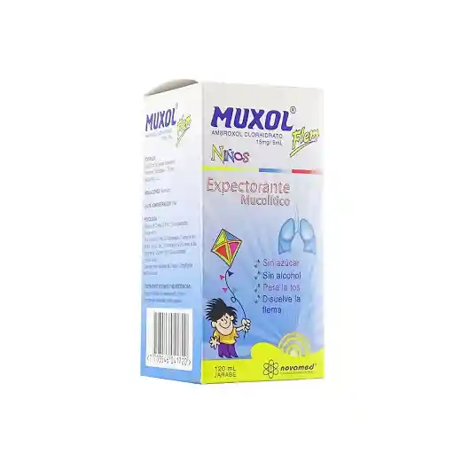 Muxol Flem Jarabe Para Niños (15 mg)