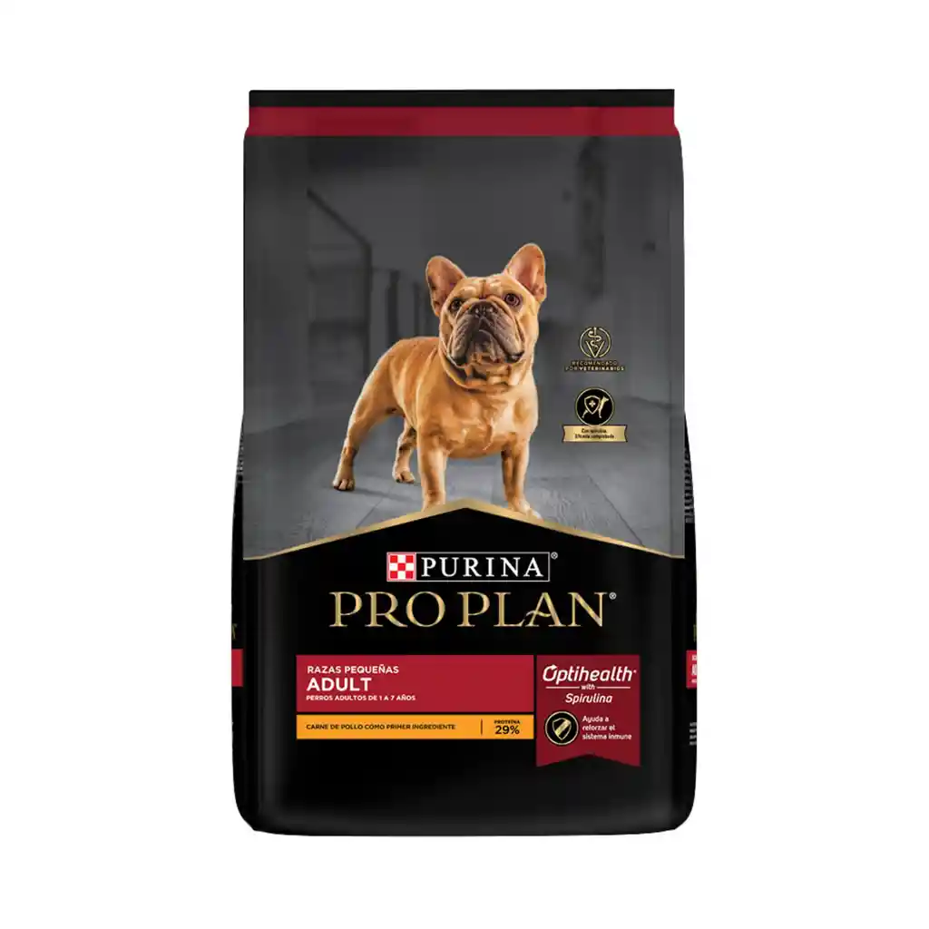 Comida para Perros adultos razas pequeñas Purina Pro Plan x 1 kg