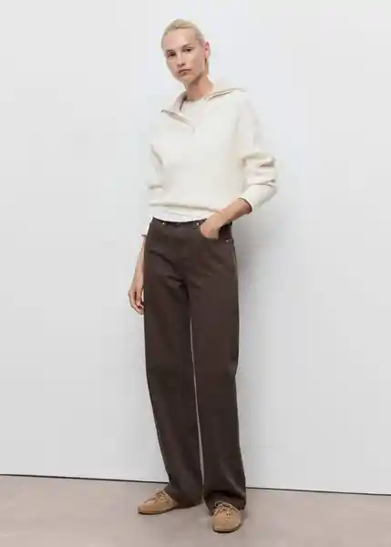 Jean Miami Chocolate Talla 32 Mujer Mango