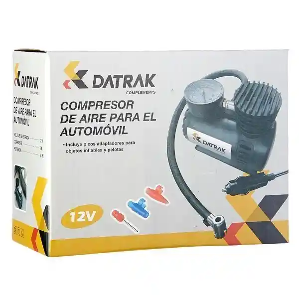 Datrak Mini Compresor Para Auto 12 V