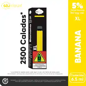 Glucloud Vapeador Banana XL