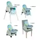 Silla Comedor 3 en 1 Smart Azul Bebesit Yy22qbl
