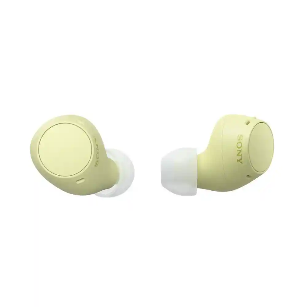 Audífonos Inalámbricos Sony Audífonos Earbuds Amarillo Wfc510 Amarillo