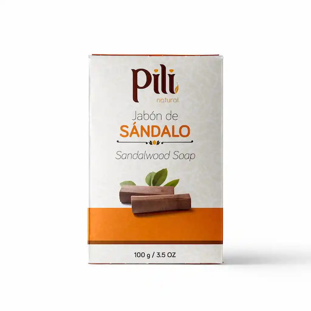 Pili Natural Jabón de Sándalo en Barra