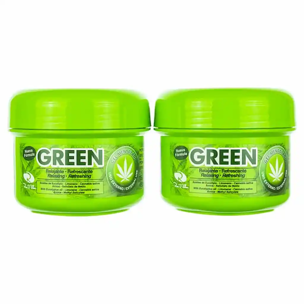 Green Gel Capilar Mentolado