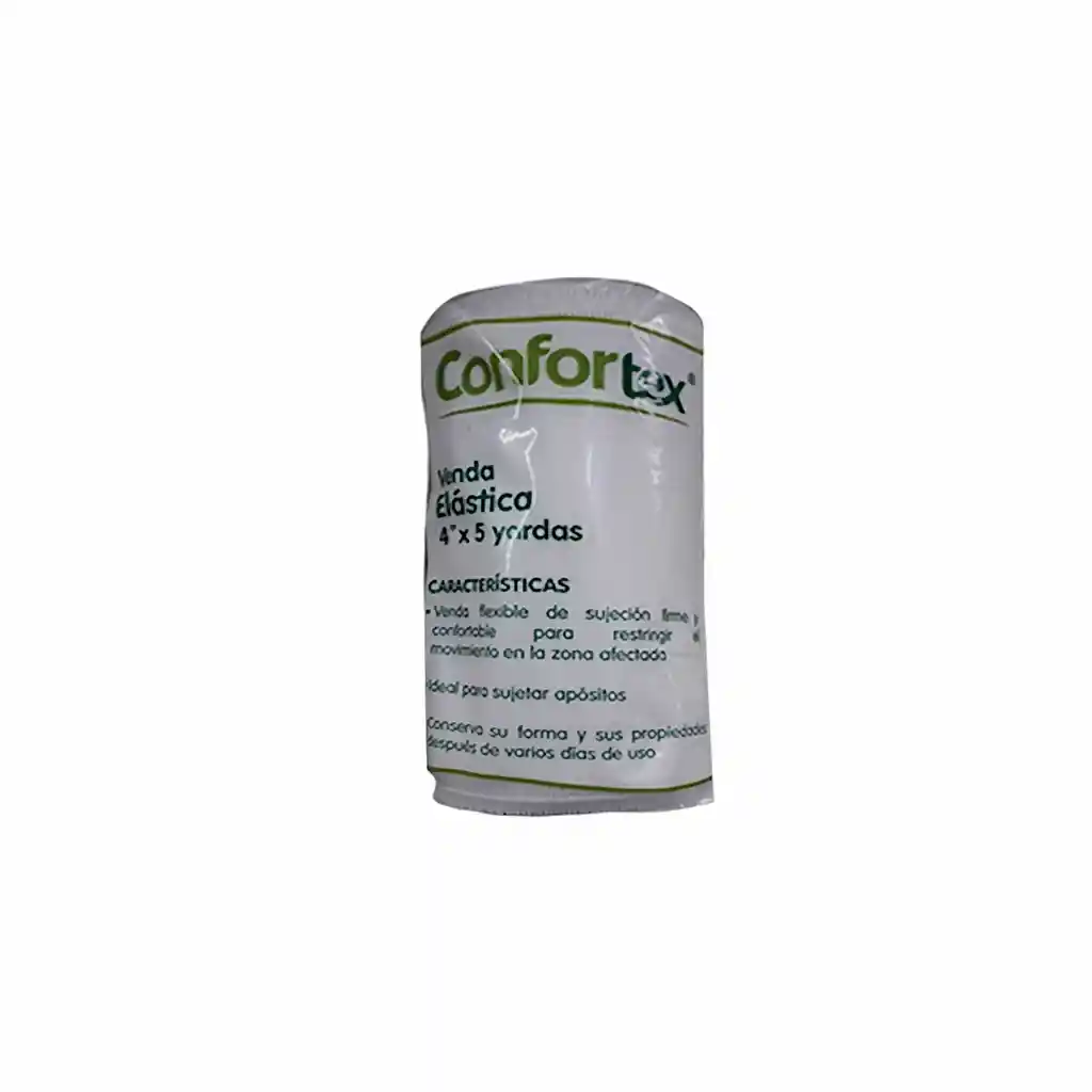 Confortex Venda Elástica 4 X5 Yardas Blanco 1 U
